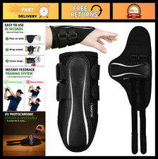 Golf Wrist Trainer Aid - Adjustable Brace for Swing Improvement Breathable Mes