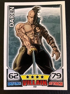 #132 DAKEN 2011 Topps Marvel Attax WOLVERINE X-MEN
