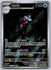 Carta Pokemon Palafin (illustrazione rara) Holo Paldean Fates 225/091 quasi nuova