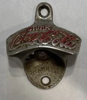Vintage Coca Cola Wall Mount Bottle Opener STARR X PAT 1925 Brown co.