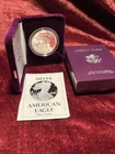 1989-S $1 Proof American Silver Eagle 1 oz .999 Silver