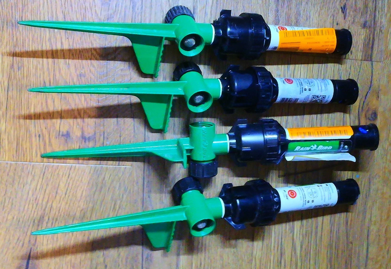 Lot Of 4 Rain Bird 32SASP 4" Gear Drive Rotary Sprinkler 40°-360° Pattern NEW