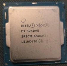 Intel Xeon E3-1240 v5 SR2CM CPU Socket 1151