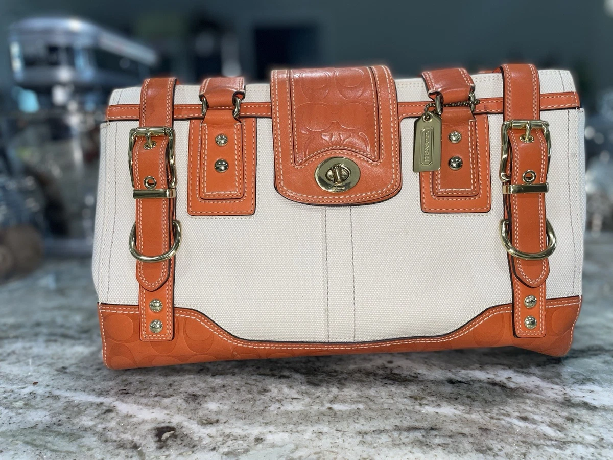 Coach Orange Bags & Handbags for Women for sale | eBay