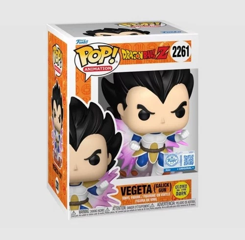 Dragon Ball Z Funko Pop Vegeta Galick Gun Exclusive #2261 +Protector PreSale