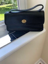 Vintage COACH black clutch/purse/crossbody
