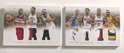 2012-13 Panini Preferred Stephen Curry Cousins Wall NBA Draft 