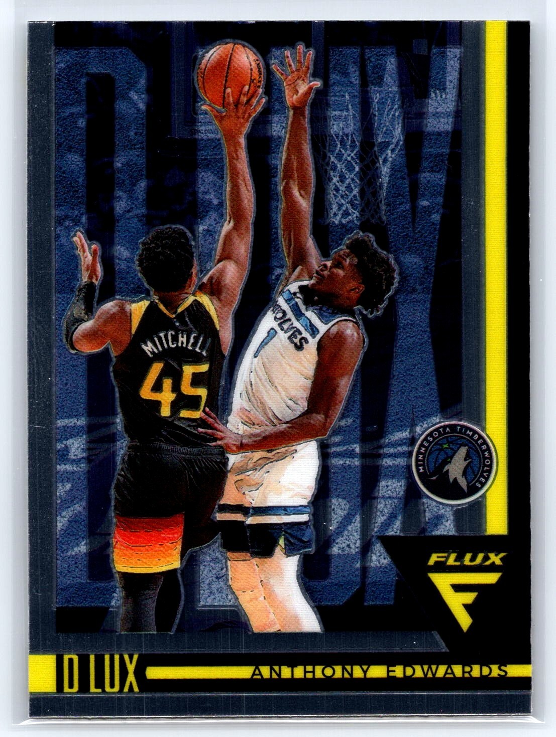 2020-21 Panini Flux - D Lux Anthony Edwards #5 (RC)