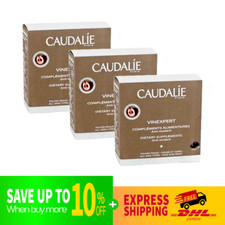 DHL EXPRESS 3X CAUDALIE Vinexpert Anti-Aging Skin Radiance 30 Capsules