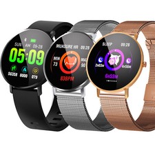 Smart Watch Bluetooth Fitness Tracker Sport Braccialetto Telefono Mate per Android iOS