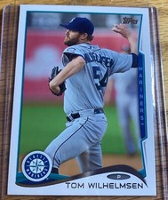 2014 Topps Update Tom Wilhelmsen #US-3 Seattle Mariners MLB Baseball
