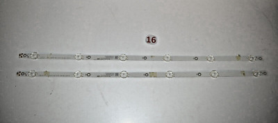 GJ-2K17 CSP315 PITCH 109(614X12)-V2.1 2PCS LED STRIPS FOR PHILIPS 32PHS4112-12