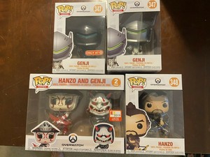Funko Pop! Overwatch - Hanzo Genji Lot - E3 2019 Samarui - Target - 347 348 | eBay