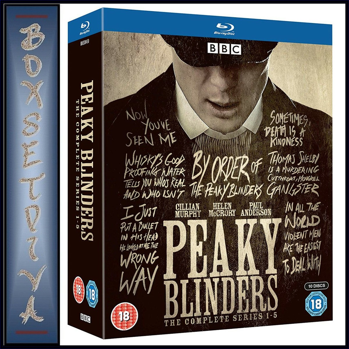 PEAKY BLINDERS COMPLETE SERIES **BRAND NEW BLU-RAY