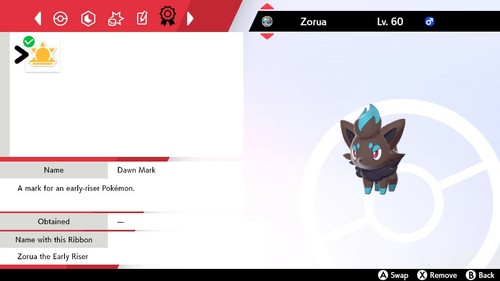 Shiny Pokémon mit Wetter/Persönlichkeitsmarke - Pokémon Schwert und Schild - Bild 31 von 105