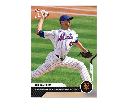 2020 Topps Now 223 Jacob deGrom