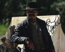 DAVID OYELOWO signed autograph 20x25cm LAWMEN BASS in person autograph COA