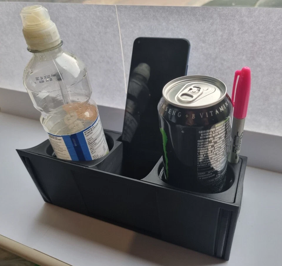 Cubby Box Double Cup Holder Insert - Land Rover Defender, Made In the UK - Image 3 of 4