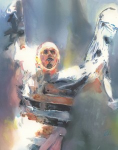 Jim Carrey Straight Jacket I Am Batman Forever Riddler Original Comic Book Art Ebay