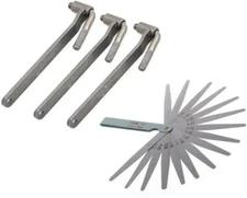 Motorcycle Engine Valve Adjustment Tool Valve Screw Wrench 8-10mm + Feeler Gauge