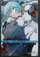 Rei Ayanami EVANGELION Card Japanese Anime Manga Rare CLSP-02 wafer chap9 F/S