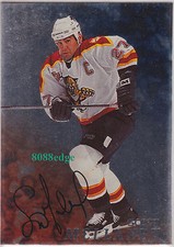 1998-99 BE A PLAYER AUTO: SCOTT MELLANBY #58 ON CARD AUTOGRAPH FLORIDA PANTHERS