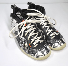 Nike Little Posite One Shattered Backboard Sneaker Black White Big Kids Size 5Y