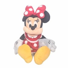 Disney Red Polka Dot MINNIE MOUSE Plush Small 14" - New w/ Tags