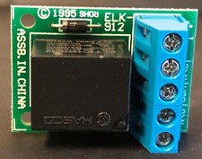 Brand New Elk 912 Relay Module SPDT 12 VDC 7 Amp, Pulled from kit