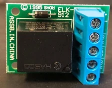 Brand New Elk 912 Relay Module SPDT 12 VDC 7 Amp,  Pulled from kit