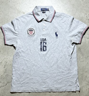 2016 Polo Ralph Lauren USA Olympic Team Rio Shirt sz XL