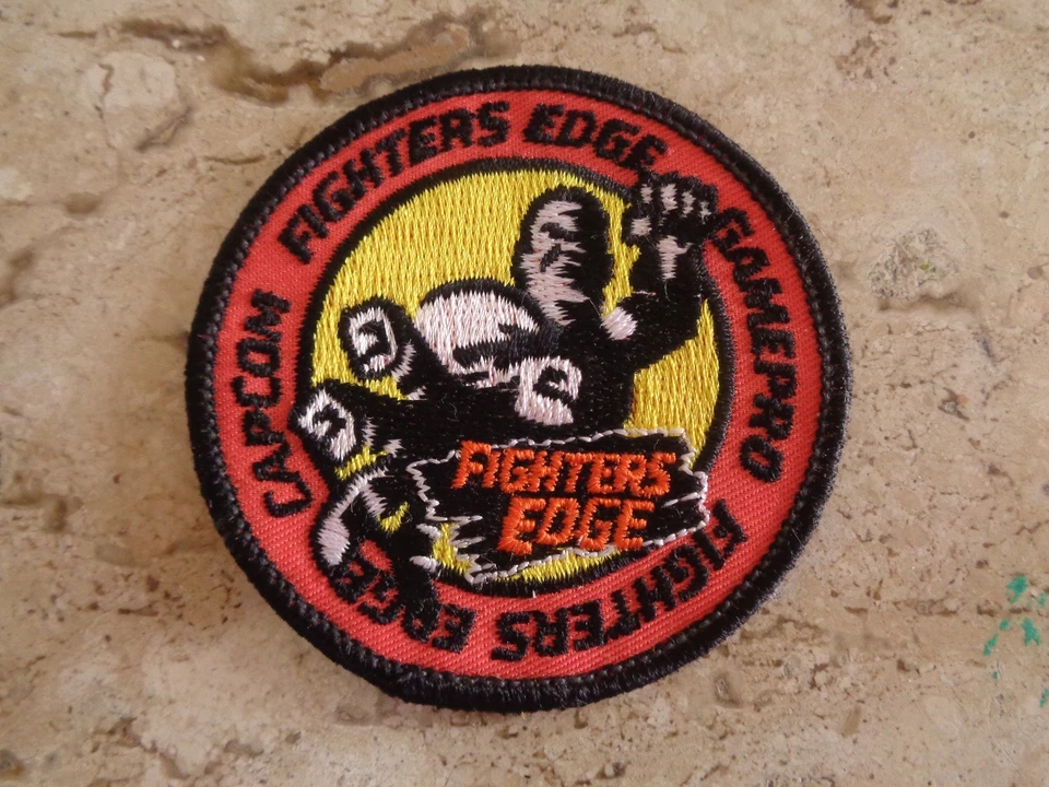 Genuine Gamepro Capcom Fighters Edge Patch from 1990s Playstation 1 PS1 RARE - Image 2 of 4