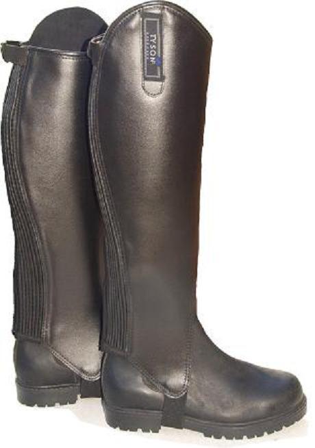 Stiefelschaft Stiefelschäfte Schwarz Leder S M L XL XXL Lederchaps