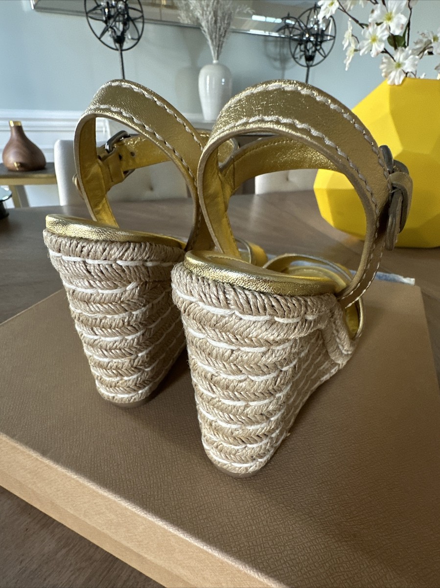 LUXURY PRADA WEDGE Sandals 1XZ446 NAPPA SILK | eBay