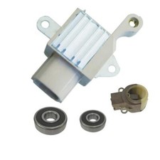 Fits New Alternator kit 3 Acura Honda Regulator Brush Holder/Brushes Bearings