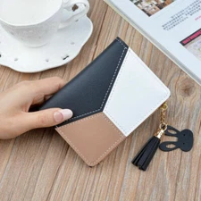 Small Wallets for Women Slim Wallet Coin Purse Credit Card Holder RFID Wallet US
