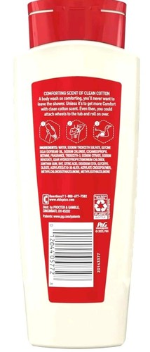Old Spice Body Wash for Men Comfort With Clean Cotton Scent 18oz Lot of 2 - 第 7/7 張圖片