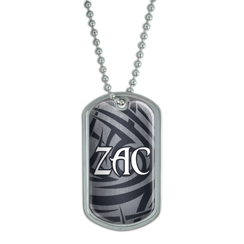 Dog Tag Pendant Necklace Chain Names 