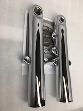 HARLEY Gray Ghost FORK LEGS 2025 FAT BOY OEM CHROME LOWER SLIDERS EXCHANGE