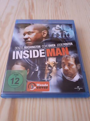 Inside Man (Denzel Washington, Clive Owen, Jodie Foster) Blu-ray