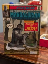 2023 Hallmark Star Wars  The Mandalorian and Grogu Walmart Exclusive Ornaments