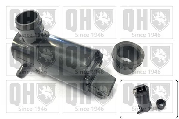 Quinton Hazell Replacement Mono Washer Pump for windscreen cleaning - QWP009