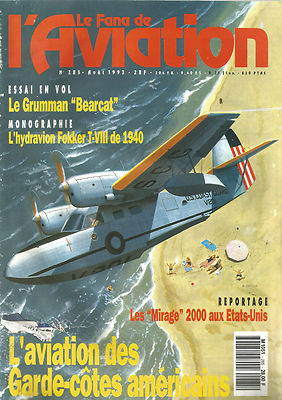 FANA DE L AVIATION N°285 GUARD COTE US / GRUMMAN BEARCAT / FOKKER T-VIII 1940 