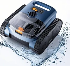 2025 New Robotic Pool Cleaner Pool Vacuum for Inground Pools Wall Climbing