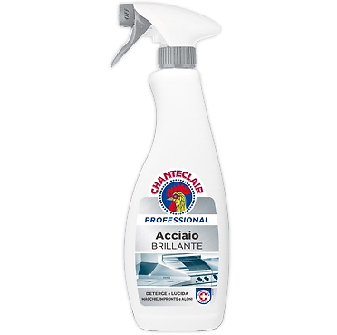 BRILLACCIAIO PROFESSIONALE CHANTECLAIR 700 ml. acciaio brillante