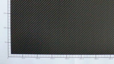0,2mm Carbon Platte Kohlefaser CFK Platte ca. 400mm x 100mm