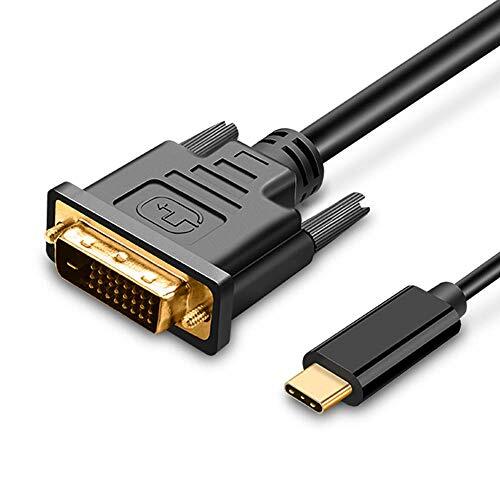 Upgrow, Cavo da USB-C a DVI, 4K a 30 Hz, da Thunderbolt a DVI, USB tipo C (G7T)