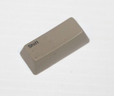 Vintage Apple IIe A2S2064 Desktop Part Genuine OEM Keyboard Key Keycap SHIFT b 