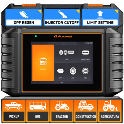FOXWELL HD500 Diagnostic Tool for ABS Bleeding & Injector Cutoff