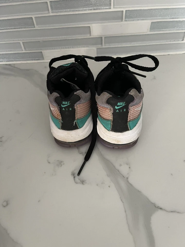 Nike Air Max 95 TD 'Have A Nike Day' niños pequeños talla 5C Hyper Jade negro CI5648-001O Foto 4 de 4